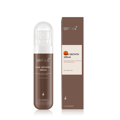 Sérum orgânico de crescimento do cabelo Uso externo Tratamento de crescimento do cabelo Anti-perda de cabelo Spray 80ml