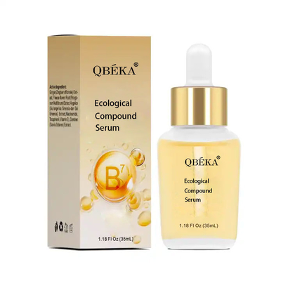QBEKA Cuidados com a pele todos em um Bio peptídeo soro reparação branqueamento hidratante profundo