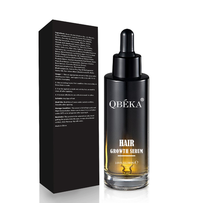 Sérum de crescimento de cabelo eficaz certificado pela FDA promove e diminui a perda de cabelo