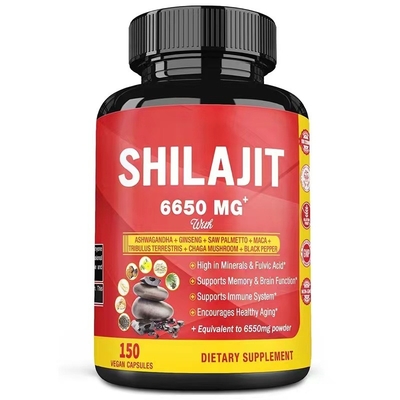 Personalização Exercício de Saúde Suplemento Energético de Emagrecimento cápsulas Shilajit