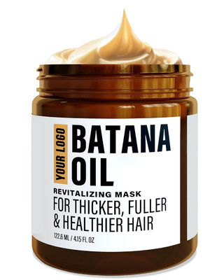 Apoio de Marca Privada Logotipo Personalizado Óleo Batana Deixe em Conditioner para Nutrição do Cabelo
