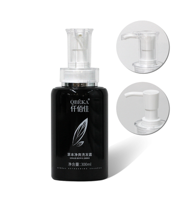 Herbal Refrescante de cabelo líquido Shampoo de restauração para o tratamento do crescimento do cabelo OEM ODM