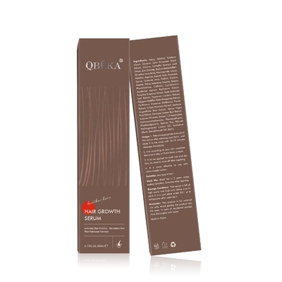 QBEKA soro de crescimento do cabelo A solução definitiva para o cuidado do cabelo mais grosso e mais forte