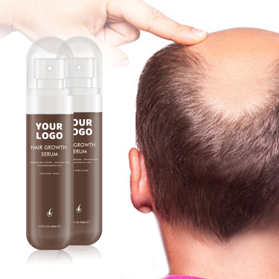 100% de extrato vegetal puro Fórmula de soro de cabelo hidratante para cabelo forte e saudável