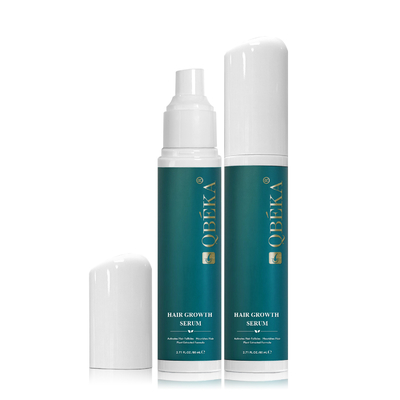 Tratamento com peitoril não irritante para cabelos molhados e secos QBEKA soro orgânico de crescimento do cabelo