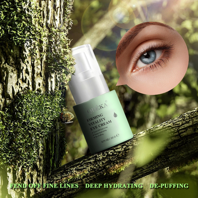 Creme de olhos hidratante de colágeno, perfume personalizado e fórmula de remoção de círculos escuros