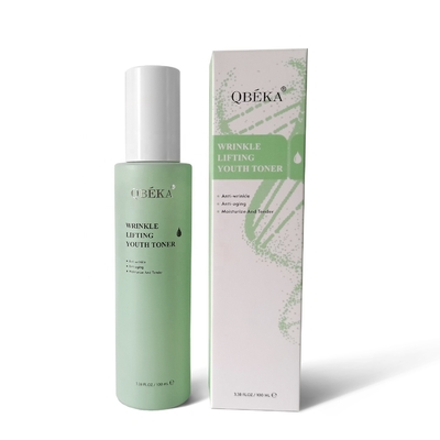 Conjunto feminino de cuidados com a pele OEM ODM Lifting de rugas Toner juvenil com ingredientes orgânicos
