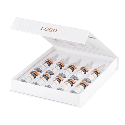 Kit de Ampolas de Marca Privada para Microneedle Serum Mesoterapia Profissional 10ml x 10pcs
