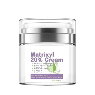 300 Marca Privada Orgânica Pura 20% Matrixyl 3000 Creme Peptídeo para Reparação de Elasticidade