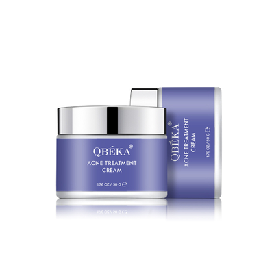 Medicina chinesa Kit de cuidados da pele para adultos Qbeka Creme de acne mancha escura e vitamina C