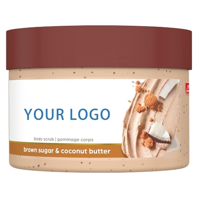 Limpeza profunda Pele limpa Corpo Rosto Mãos Pés Esfregar Custom com ingredientes nutritivos