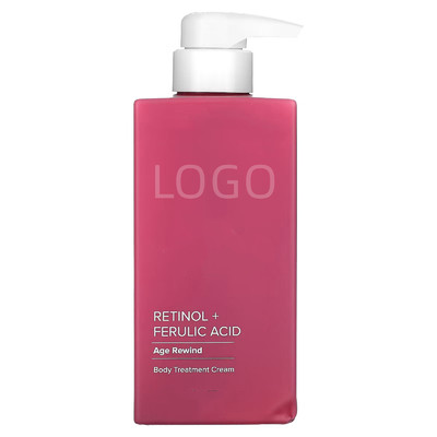 Retinol Ácido Ferúlico Loção corporal Firming hidratante Creme anti-envelhecimento corpo para mulher
