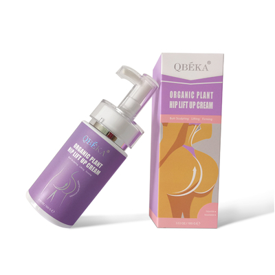 Creme orgânico para levantamento de quadril 100g para calcanhares como pêssego firmeza Vida útil 3 anos