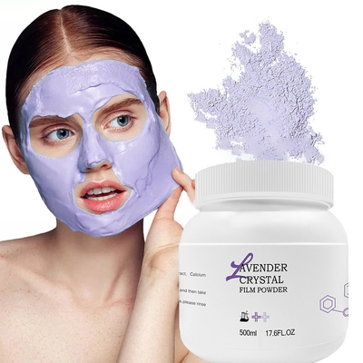 Casa Descasque-Lavanda Geléia Máscara Facial Spa Anti-Ageing hidratante em pó Máscara personalizada
