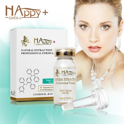 Experimente o poder do HAPPY QBEKA Branqueador Anti-Rugas Serum Recitalizador da Pele