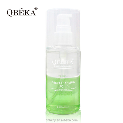 80 ml de volume de limpeza profunda Remover de maquiagem com água limpa e sem resíduos para mulheres