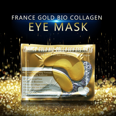 Máscara de Olho de Colágeno de Ouro de 24k A solução definitiva para linhas oculares e fadiga