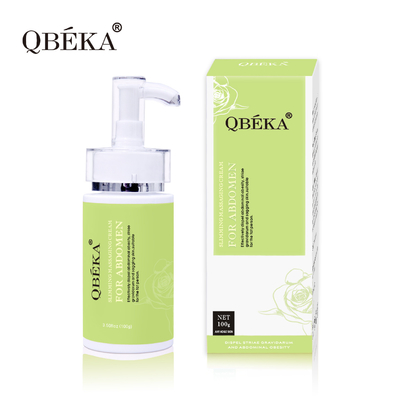 QBEKA Creme de massagem para queima de gordura Creme de massagem para emagrecimento para abdômen para mulheres e homens