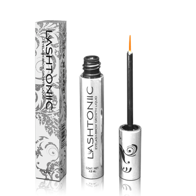 Serum de crescimento de cílios e sobrancelhas LASHTONIIC personalizado para lentes e sobrancelhas mais fortes