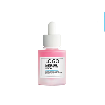 Serum de ácido láctico sem perfume Esfoliação suave para uma pele mais suave e jovem em qualquer tamanho