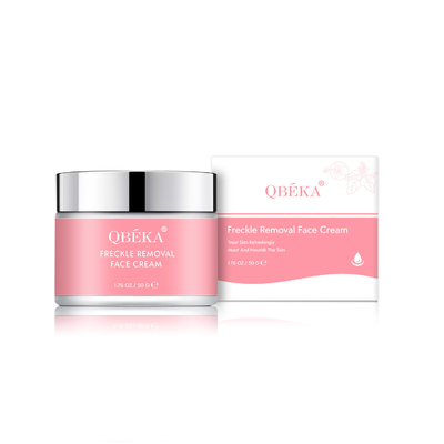 Qbeka Vitamina E Óleo de Árvore de Chá Creme Facial para Adultos Eliminação de sardas Corrector de Manchas Escuras