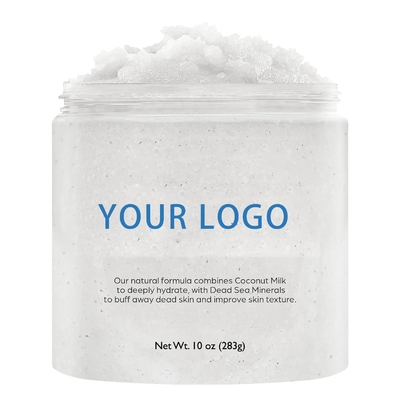 Exfoliante de material orgânico ecológico para esfregão corporal hidratante e esfoliante personalizado