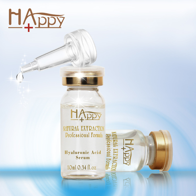 Serum de ácido hialurónico não gorduroso com vitamina C para revitalização ocular