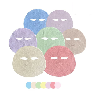 Máscara facial de ácido hialurônico multicolor para hidratação e clareamento da pele unisex