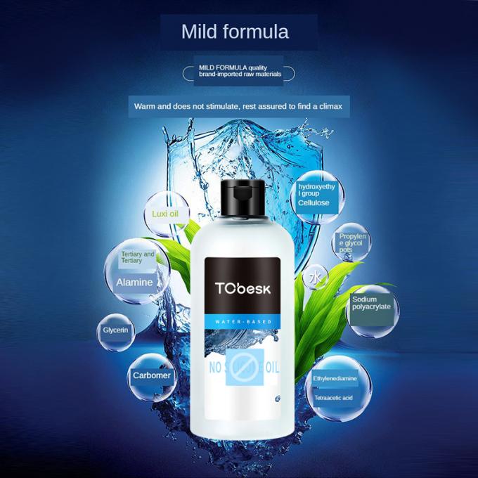 Sem óleo de silicone lubrificante pessoal orgânico 500 ml 0