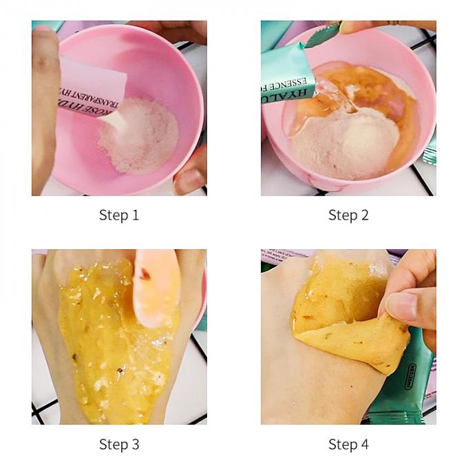 Fabrica de Mascaras Orgânicas de Frutas Naturais em Pó de Iluminação Facial Mascaras Antioxidantes Hidratante 4