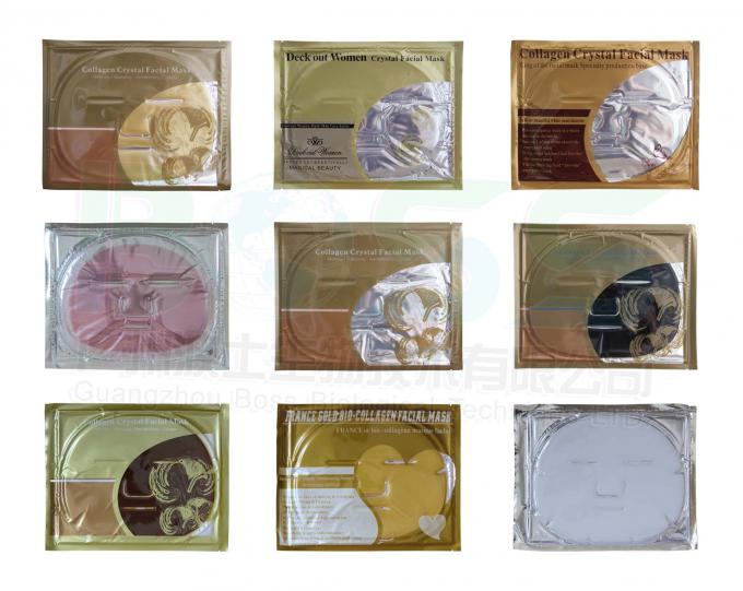 Beauty Skincare Biocollagen 24K Gold Face Mask Reparação Branqueamento Hidratação Para Rosto 4