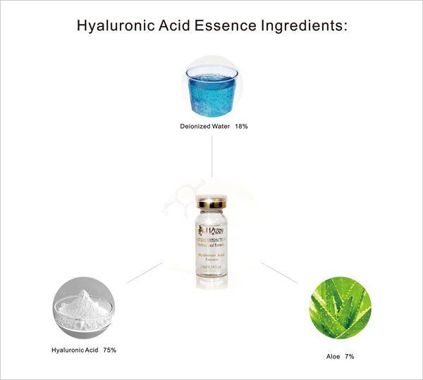 Sério de Ácido Hialurónico de Alta Qualidade, Vitamina C Branqueador Solução Facial Anti-Envelhecimento Hidratante 0