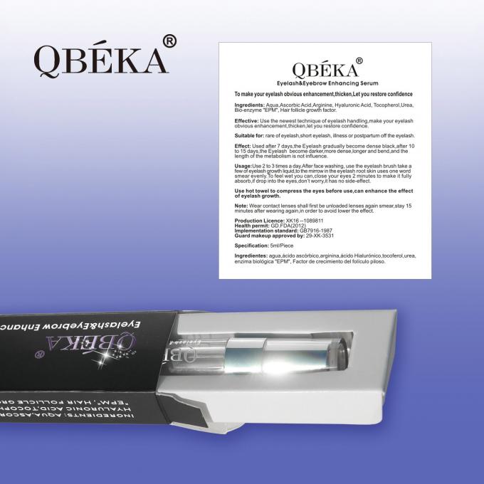 Óleo de erva vegetal orgânico Serum de pestanas 5ml Volume 7