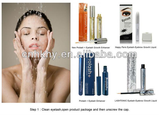 Mascara personalizada da Advanced Herbal Formula para o aumento dos olhos e das lentes. 8