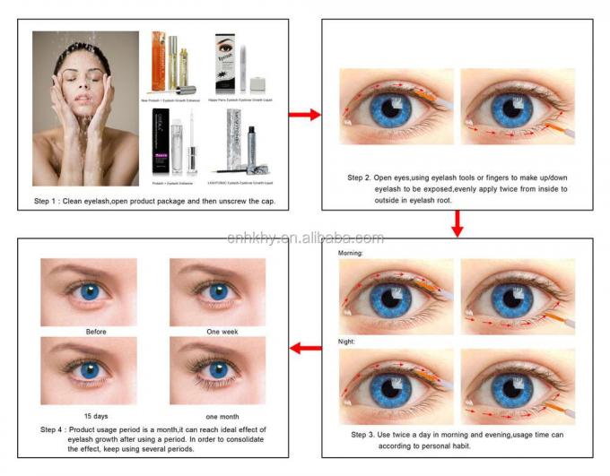 Soro de Extensão para o Crescimento Natural e Seguro de Lashes 9