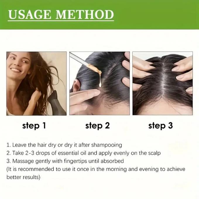 30 Óleos Essenciais Extractos de Rosemary Mint Scalp Óleo de Fortalecimento do Cabelo para Logotipo Personalizado 1