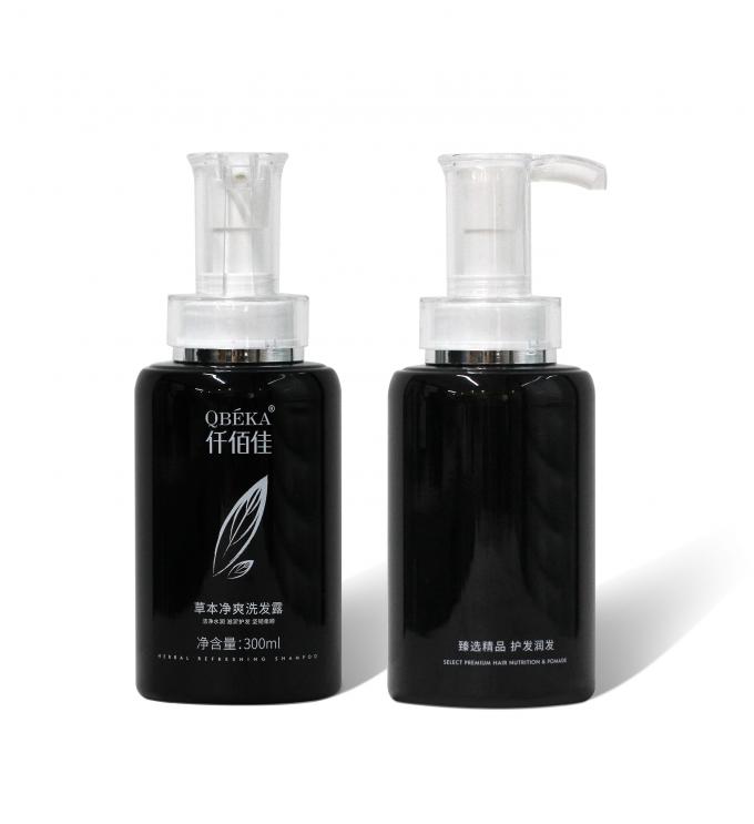 Cliente personalize logotipo shampoo herbal refrescante cabelo restaurar para produtos OEM ODM 3