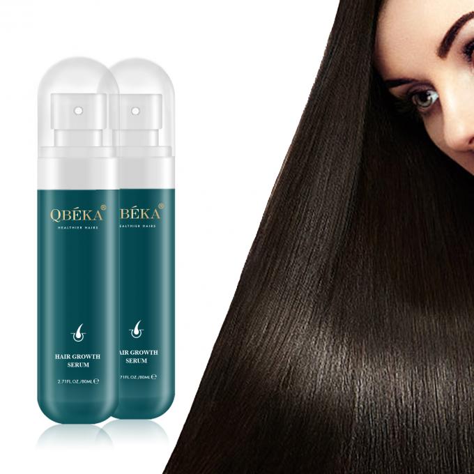 80 ml Óleo de Crescimento do Cabelo Produto de Marca Privada Equipa Profissional de QC Sério Anti-Perda de Cabelo 5