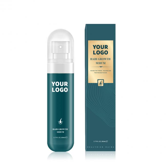 Serum hidratante para crescimento do cabelo com extrato de plantas herbáceas 0