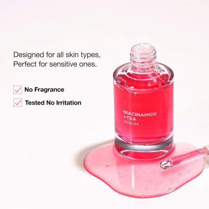Serum Facial Feminino de Ácido Tranexâmico Niacinamida para Corrigir o Tono da Pele e as Manchas Escuras 0