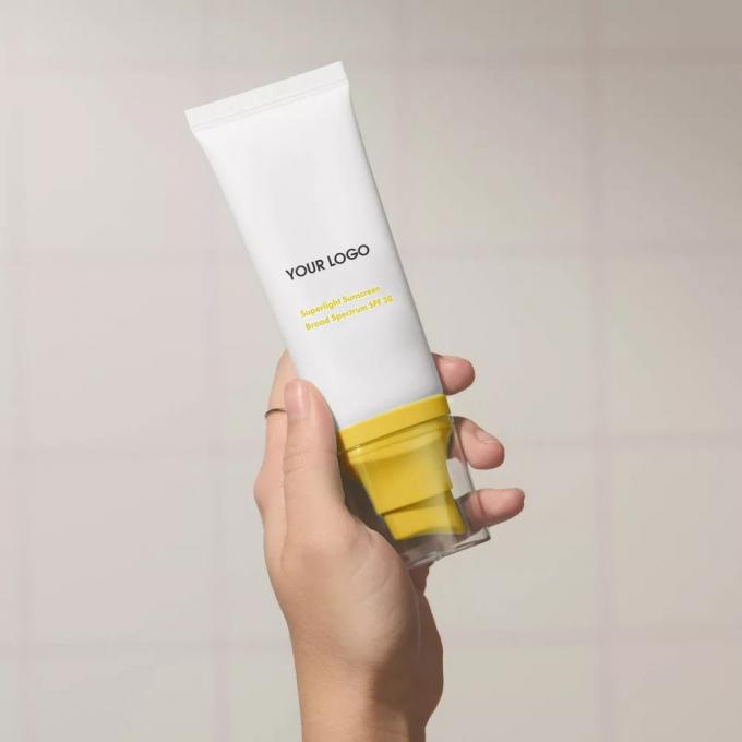 Proteção solar masculina Marca privada SPF 30 Creme solar com óxido de zinco para peso leve 0