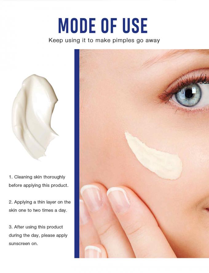 Cremas naturais e orgânicas para o tratamento da acne Quantidade 1000 6