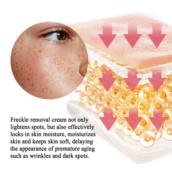 Creme facial de remoção de sardas à base de glicerina para produtos OEM/ODM de cuidados com a pele 4