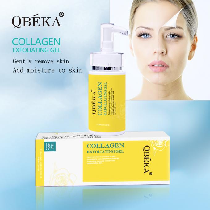 1000 Gel esfoliante Não irritante Colágeno Limpeza Hidratante Limpeza corporal 1