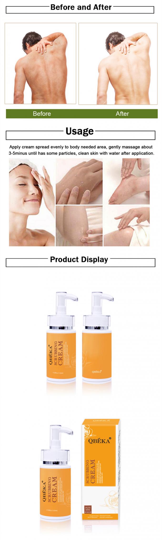 Grandeza normal Creme de limpeza orgânico natural Ideal para o dia Remove sujeira e óleo 6