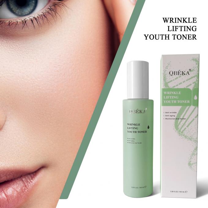 Conjunto feminino de cuidados com a pele OEM ODM Lifting de rugas Toner juvenil com ingredientes orgânicos 0