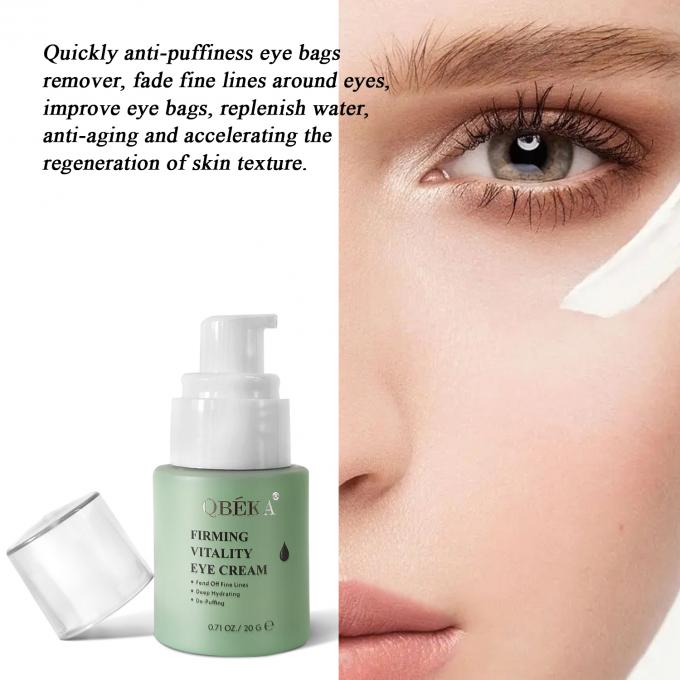 Creme para os olhos anti-rugas para os círculos escuros e inchaço 20 ml de volume Creme para remoção de bolsas nos olhos 7
