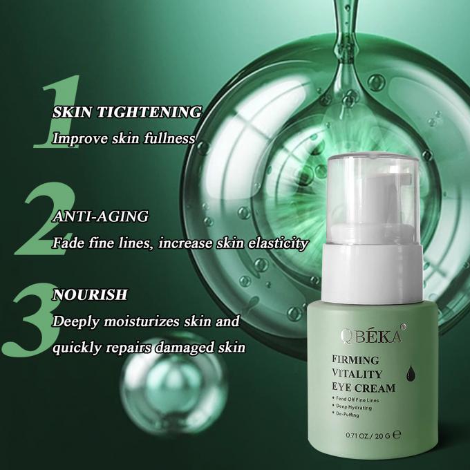 Creme para os olhos anti-rugas para os círculos escuros e inchaço 20 ml de volume Creme para remoção de bolsas nos olhos 5