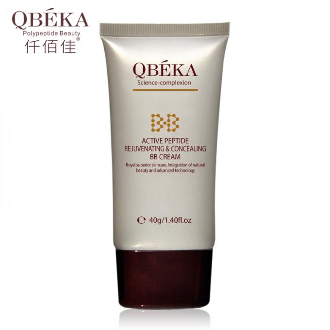 QBEKA Peptídeo ativo Rejuvenescedor e Disfarçador Creme de BB para Adultos Bloquear UV Reparação da Pele 2