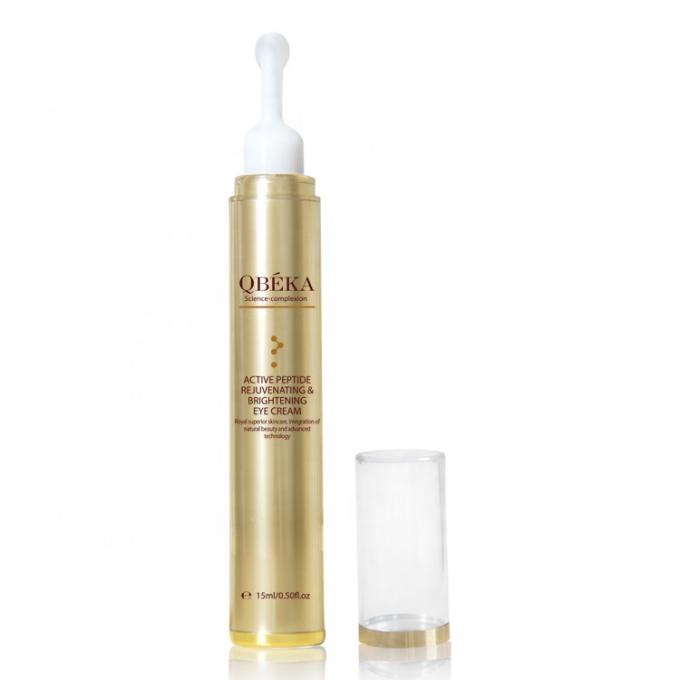 Reduzir as rugas e os círculos escuros nos olhos com o QBEKA Creme para Olhos com peptídeo ativo 1